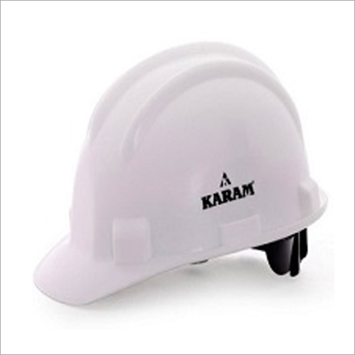 White Pn52 Karam Safety Helmet