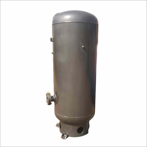 Vertical Vacuum Receiver Tank - Color: Grey