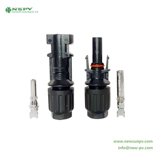 IP68 Waterproof Solar Cable Connectors 1000VDC 30A PV Wire Connectors For Solar System Connections