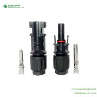 IP68 Waterproof Solar Cable Connectors 1000VDC 30A PV Wire Connectors For Solar System Connections