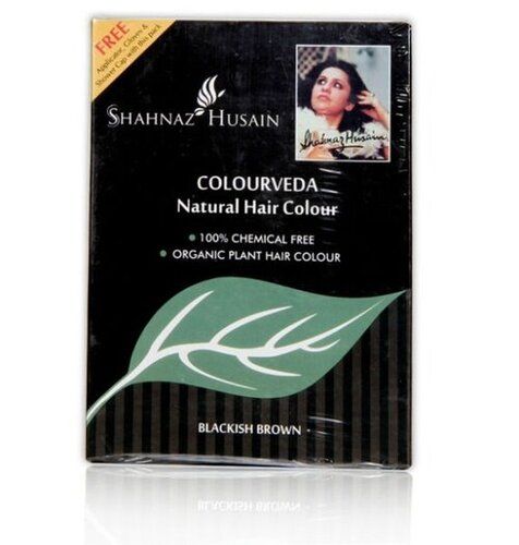 Shahnaz Husain Colourveda Natural Hair Colour Blackish Brown 100G Color Code: Na