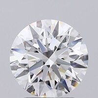 ROUND 2ct E VVS2 HPHT Certified Lab Grown Diamond 571388249