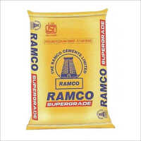 Ramco Cement - Portland Pozzolana Cement, 50 Kg Pp Sack Bag, Grade 43 & 53 | Grey Color, Suitable For Diverse Applications