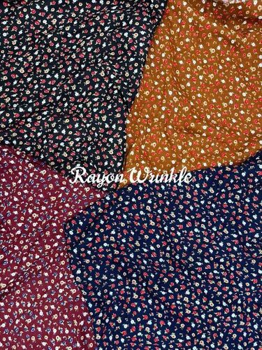 Rayon Wrinkle Fabrics