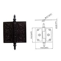 Cast Iron Hinges-450 Size: 100x75x3mm