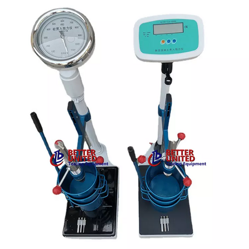 concrete penetration test apparatus