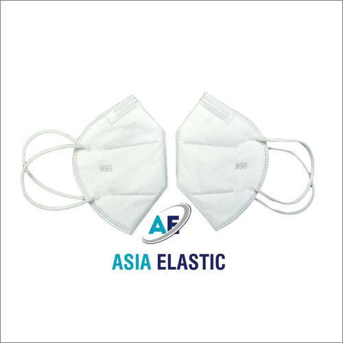 N95 Mask White Elastic Band