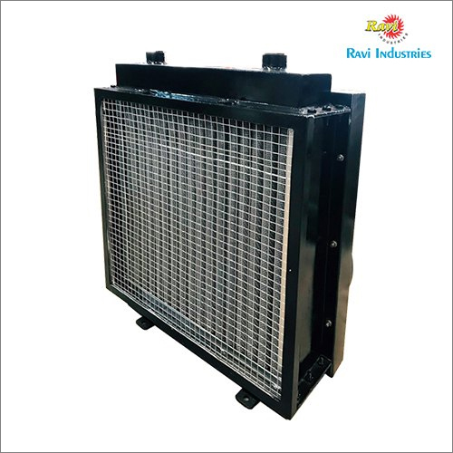 Hydraulic Air Cooled Oil Cooler Body Material: Stainless Steel