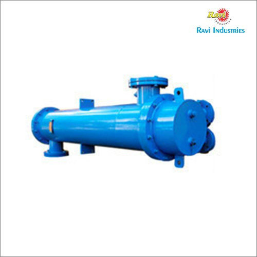 Blue Shell And Tube Oil Heat Exchangers