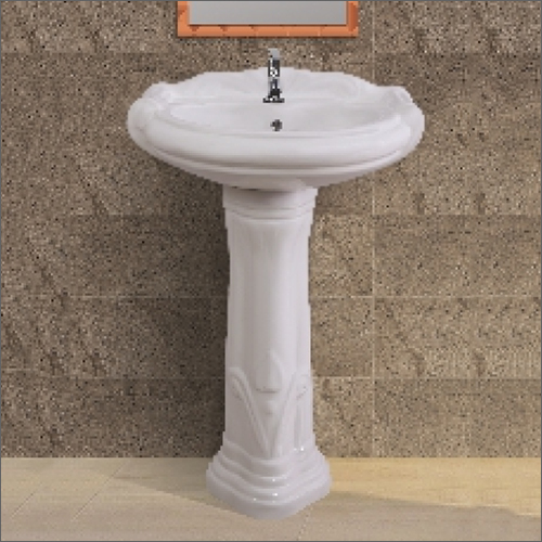 575x425 Wash Basin With Pedestal