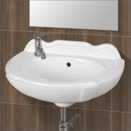 White 450X330Mm Plain Wash Basin