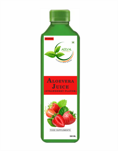 Aloevera Juice Strawberry Flavor
