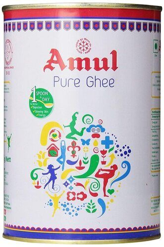 Amul Pure Ghee 1 Liters Tin Additives: Na