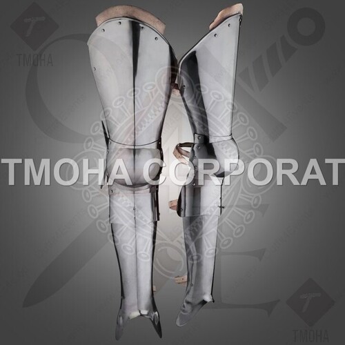 Medieval Wearable Leg Set  Leg armor (cuisses poleyns and greaves) ML0002