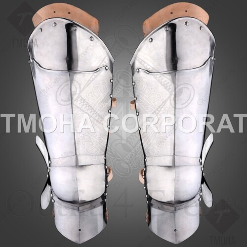 Medieval Wearable Leg Set Milanese leg armor Avant ML0003