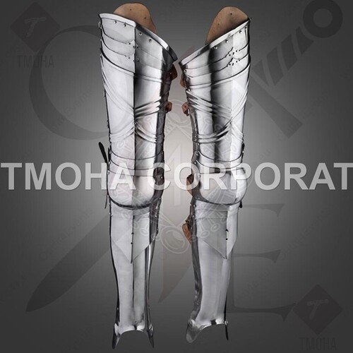 Medieval Wearable Leg Set German armor legs ML0004