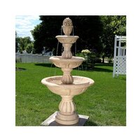 Outdoor Water Fountain Marble Water Fountain for Garden Decor MHD0198