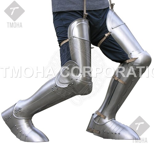 Medieval Wearable Leg Harness with Sabbatons Ml0008