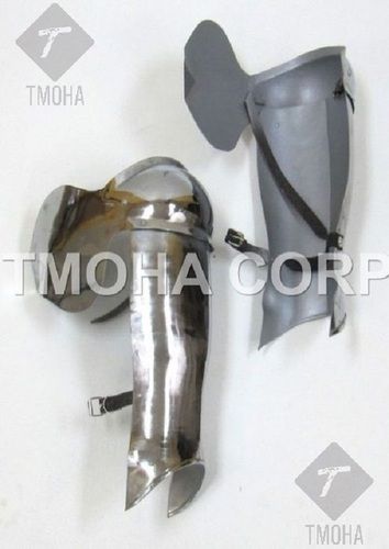 Iron Medieval Wearable Half Leg Armor Ml0014