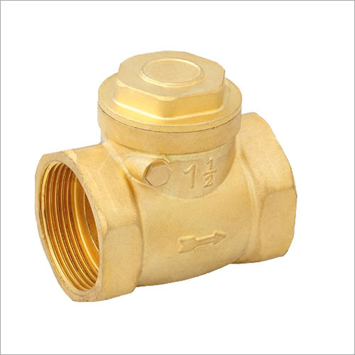 Golden Brass Check Valve