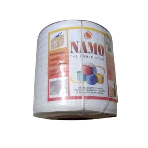 White Strapping Roll - PP Material, Custom Size, Available in Various Colors | Ideal for Industrial Strapping Applications