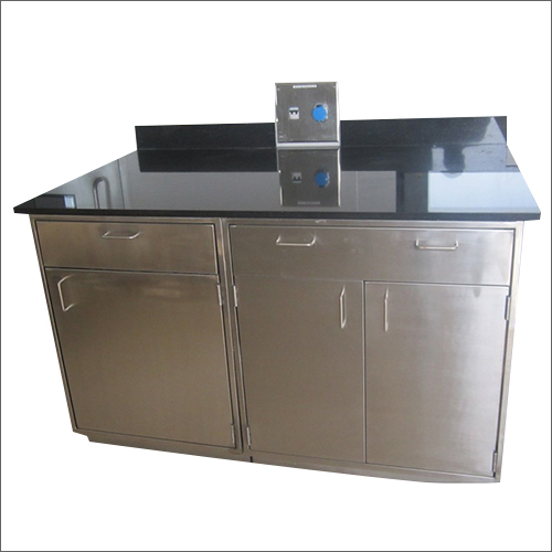 Silver Stainless Steel Laboratory Sink