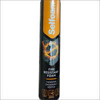 Selfoam Expansion Foam - 750ml Yellow Polyurethane, High Grade B1 Fire Retardant Sealant - Manual Application For Wood To Concrete