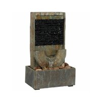 Half Moon Slate Indoor Tabletop Water Fountain For Outdoor Decoration At Best Price MHD0212