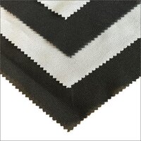 Polyester Coated Interlining Fusible Fabric - 60-100gsm, Plain Texture, Available In Black And White Colors | Lightweight, Industrial Use, Customizable Options