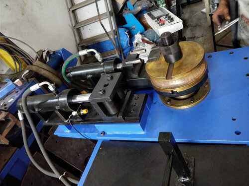 Blue Cnc Pipe Bending Machine