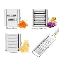 Stainless Steel Grater and Slicer