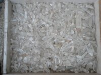 High quality crystal clear glass chips for decoration and micro art work resin art used premium glass