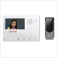 White 50 Hz Cp Plus Video Door Phone
