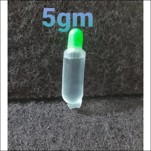 5 gram Plastic Chuna Tube And caps