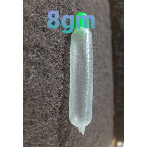 8 gram Plastic Chuna Tube And caps