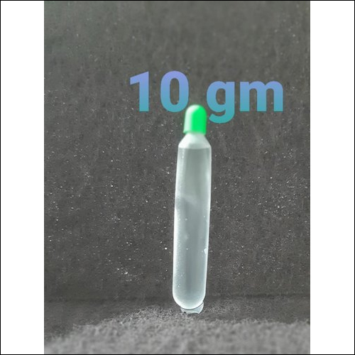 10 Gram Plastic Chuna Tube And Caps - Color: Transparent