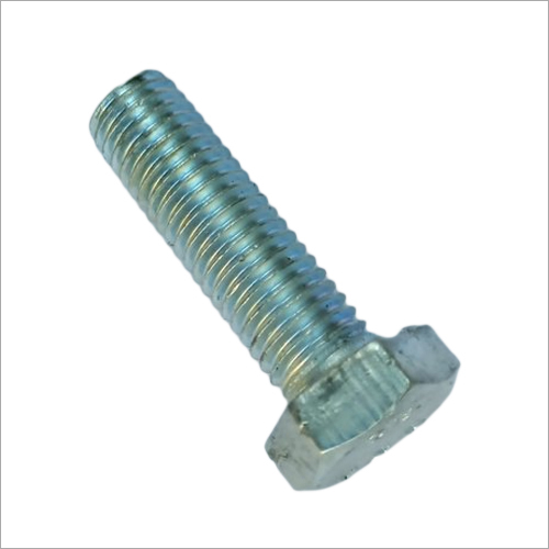 Electroplated Hex Bolt - Industrial Grade Finish Polished Surface Hexagon Head Design Bulk Packed for Easy Handling
