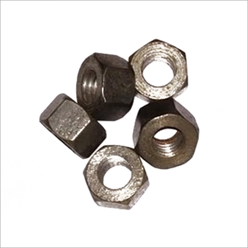 Natural Black Df Mild Steel Nut