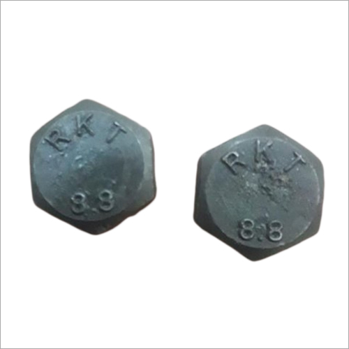 Mild Steel Fastener - 20x70 mm, Black-Oxide, Hexagon Head, Grade 8.8 | High-Precision Threading, Ideal for Metal and Wood Fastening Applications