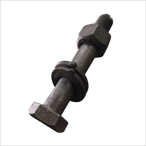 HSFG Nut Bolt Ear Washer - Metal Coated, 3.5 Inch Hexagon, Black-Oxide Finish, Industrial Usage | High-Strength Structural Fastening Solution