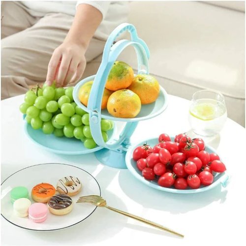 SNACK DISH  FIVE TRELLISED FAMILY FRUIT DESSERT SET