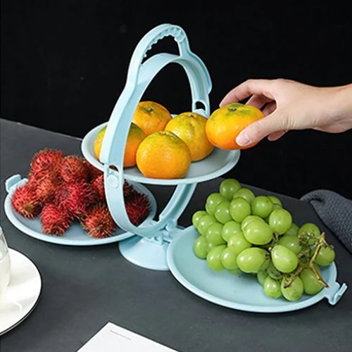 SNACK DISH  FIVE TRELLISED FAMILY FRUIT DESSERT SET