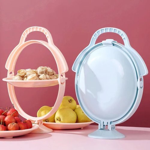 SNACK DISH  FIVE TRELLISED FAMILY FRUIT DESSERT SET