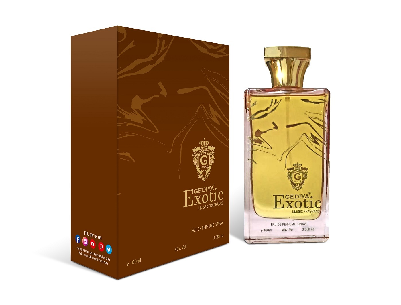 Exotic 100 Perfume 200 Deodorant