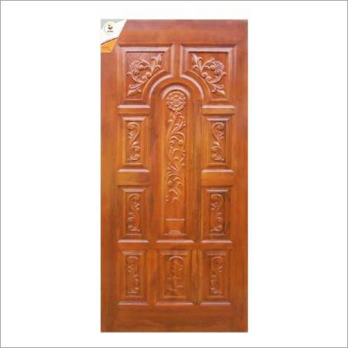 Brown Designer Wooden Door