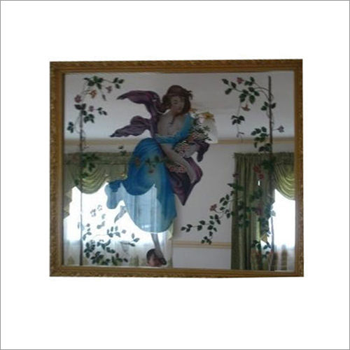 3D Stained Glass Mirror Glass Thickness: 6 Millimeter (Mm)