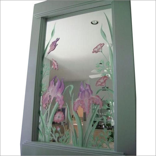 Decorative Stained Glass Mirror