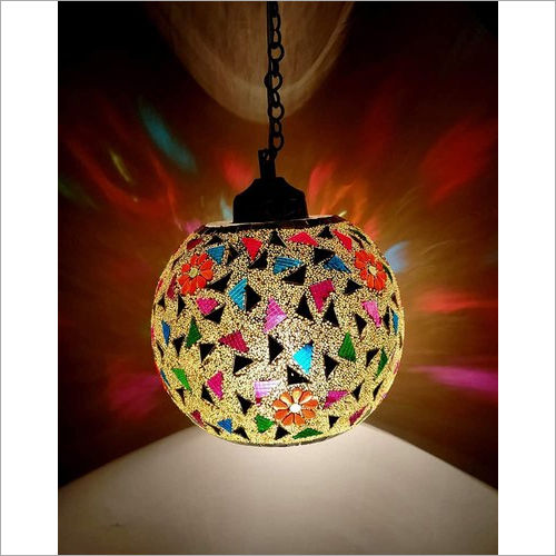 Rishabh Glass Unique Mosaic Hanging Pendant