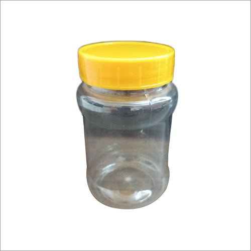 PET Jar - 200 Ml, Transparent Rigid Design | Durable Round Shape, Ideal for Storage