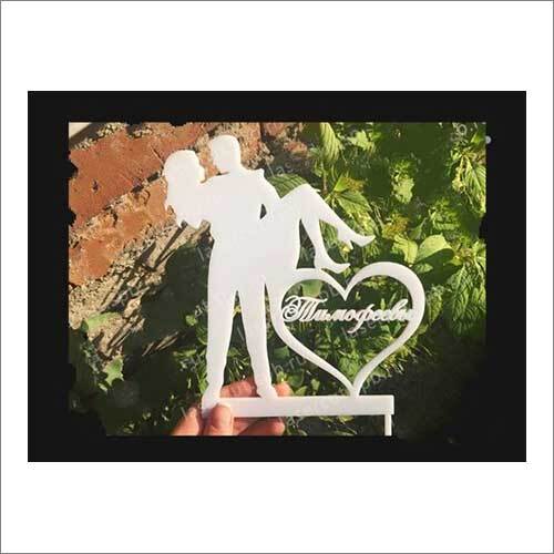 Couple Mdf Photo Frame Cover Material: Pu